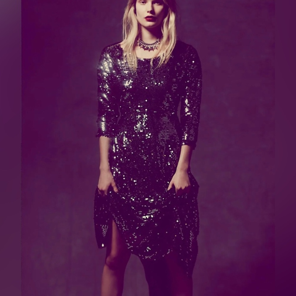 Free People Magic Sequin Dress